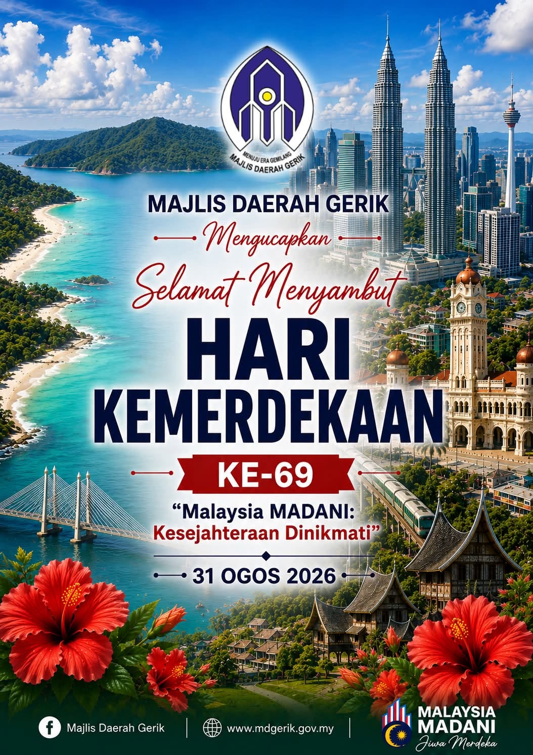 🇲🇾SELAMAT MENYAMBUT HARI KEMERDEKAAN KE-69🇲🇾