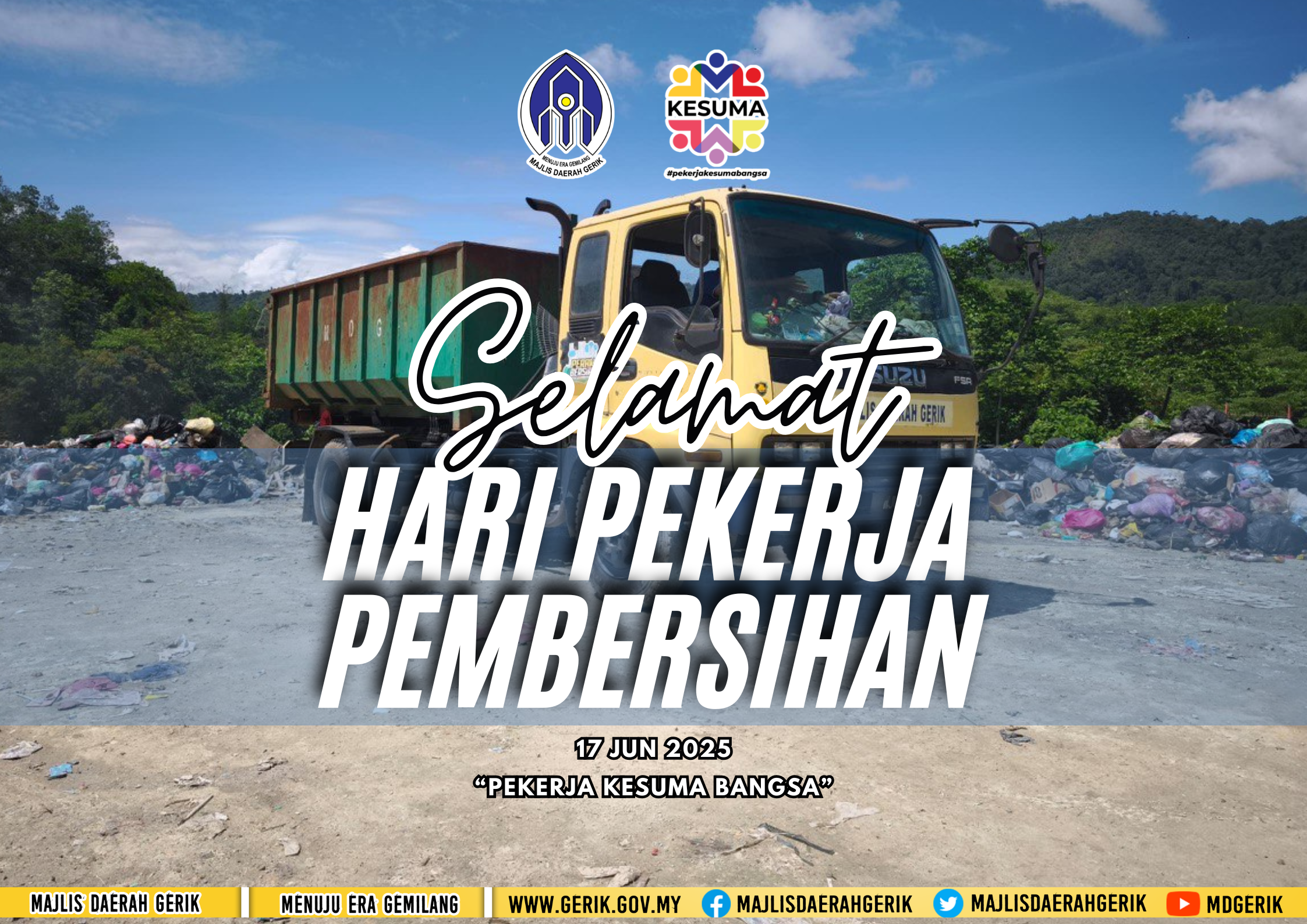 Selamat Hari Pekerja Pembersihan !