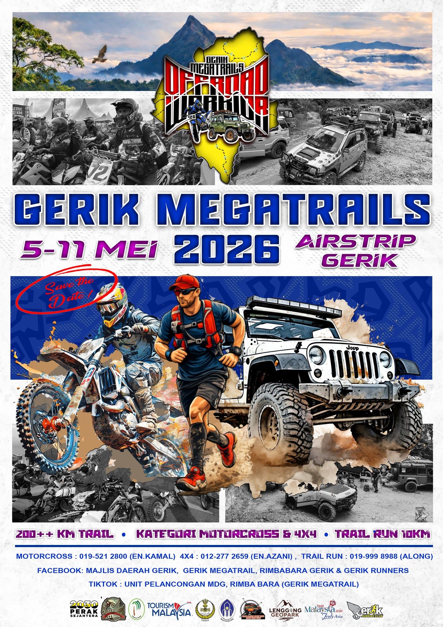 🔥GERIK MEGATRAILS 2026 KEMBALI LAGI! 🔥