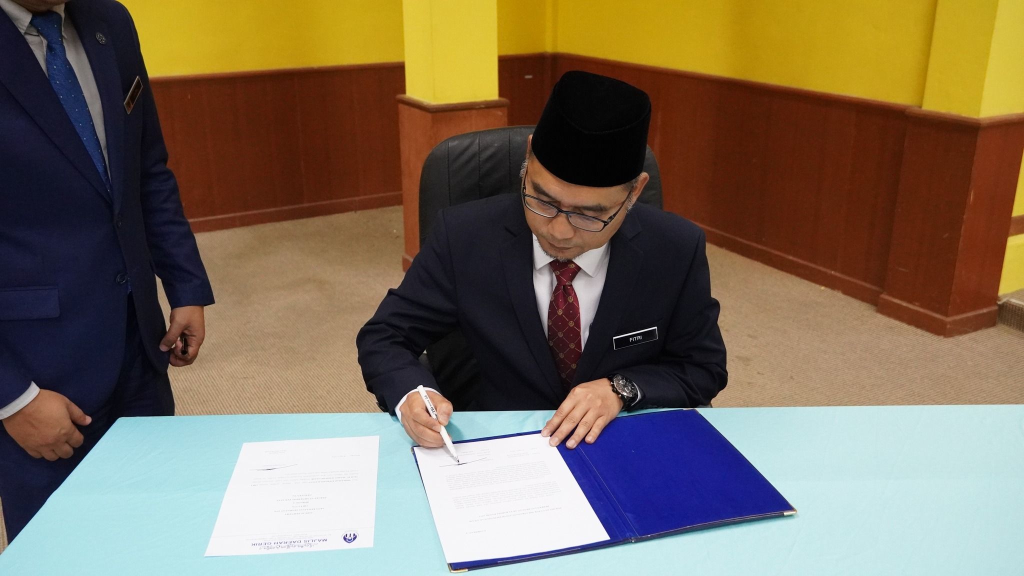 MAJLIS PERAKUAN PENERIMAAN JAWATAN YANG DIPERTUA MAJLIS DAERAH GERIK 2024